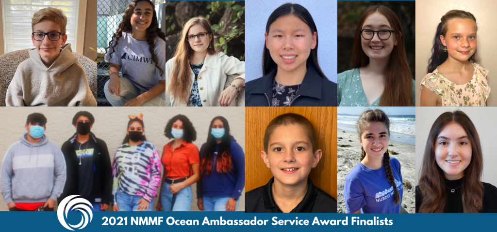 NMMF Youth Initiatives - 2021 Ocean Ambassador Award Finalists